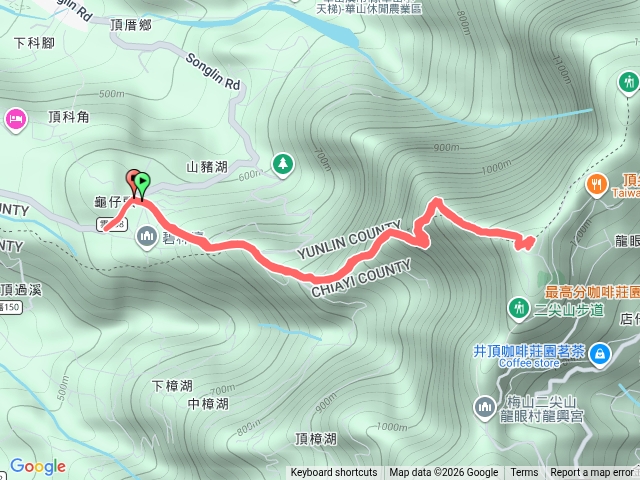 雲林二尖山11.5刷2026年3月27日預覽圖