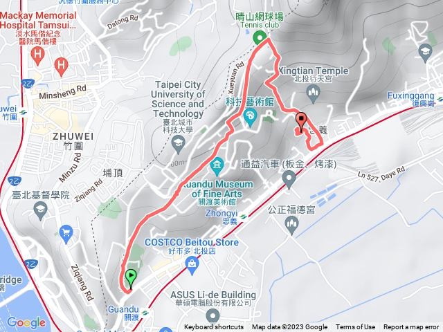 忠義山馬路