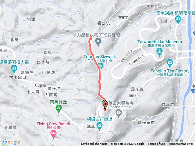 九華山天空步道.虎頭崁山