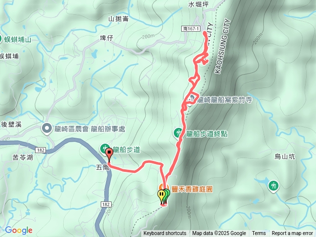 五間登山步道預覽圖