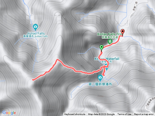 新舊寮步道上舊寮山
