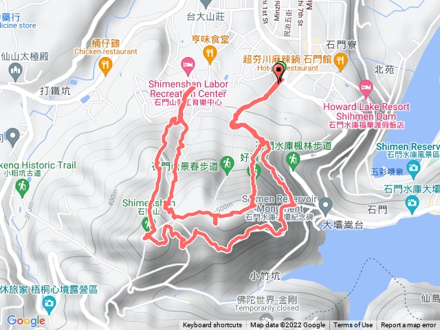 桃園－臺灣百大必訪步道桃園石門山步道202210011644