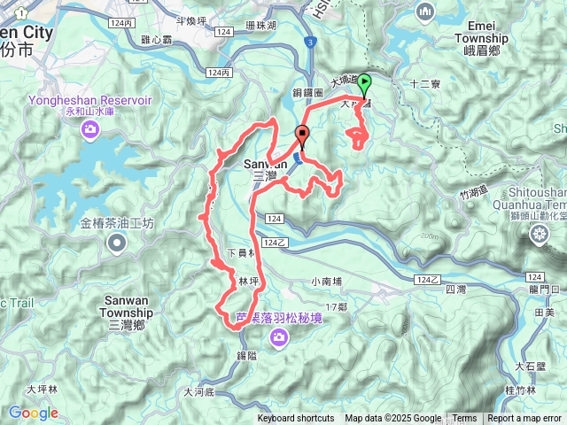 樟之細路D05，南庄-三灣