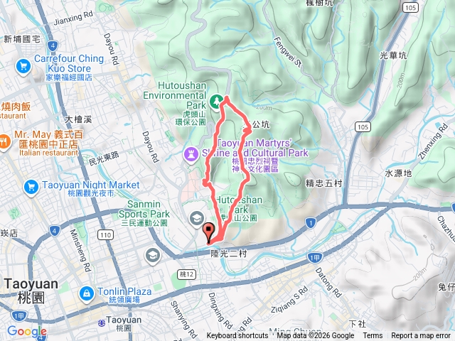 20260301 桃園虎頭山南南峰南峰五分山三分山王公坑山西峰預覽圖