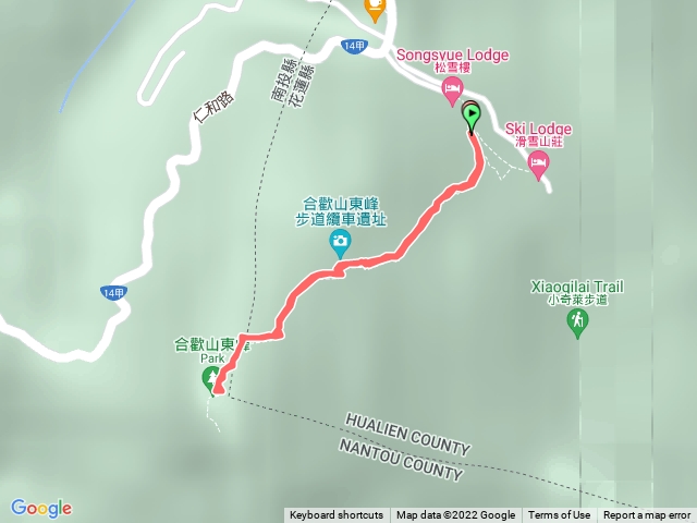 2022-10-04 合歡山東峰（百岳、單登）