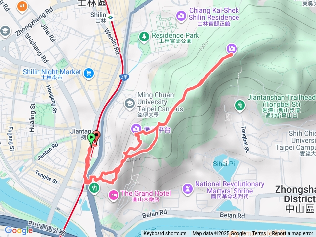 山頂鳥「百山百鳥尋旅」活動劍潭山親山步道202508271514