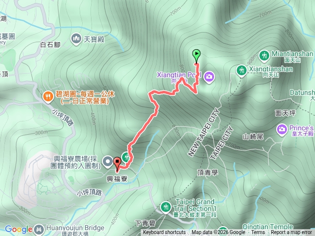 向天池山