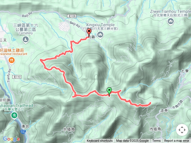 白雞三山添福山縱走