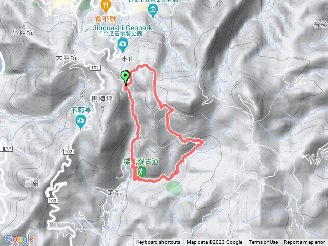 貂山古道+燦光寮古道O型