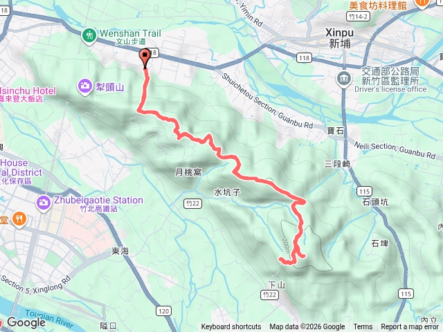 1150620文山步道連走三段崎挑橘古道