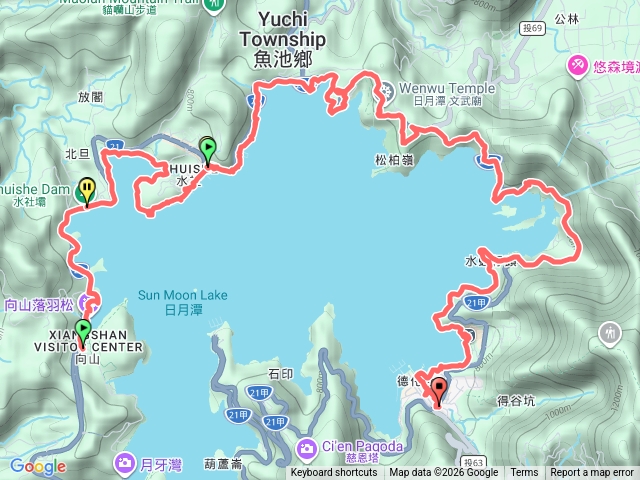 日月潭環湖步道（向山到伊達邵）預覽圖