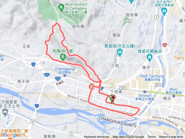 學田山路跑預覽圖