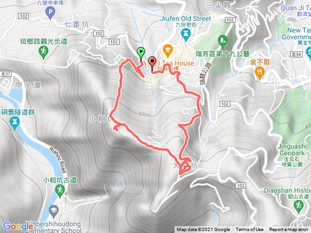 110.2.4 小粗坑古道、金瓜露頭