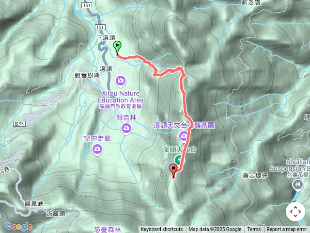 秘境鳳凰山南嶺第一涼亭