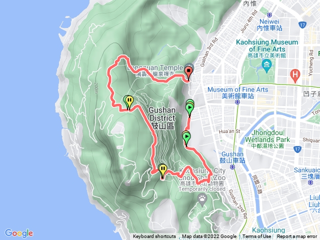 111.10.30柴山0型縱走