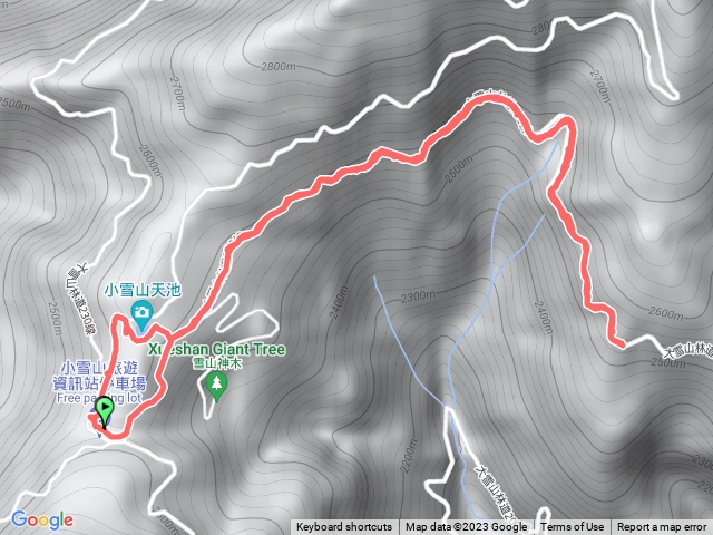 台中大雪山200林道漫步賞楓20230107