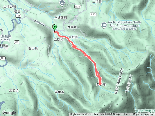 三芝紅葉谷瀑布步道(2026-8-1)預覽圖