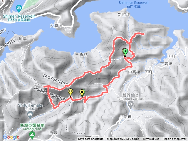 牛背岩新柑坪山柑坪山石牛山 產道2.6k