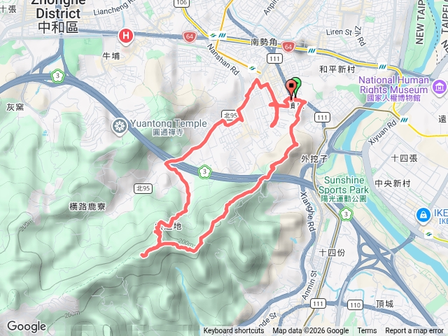 外挖子山、光明頂、南勢角山！預覽圖