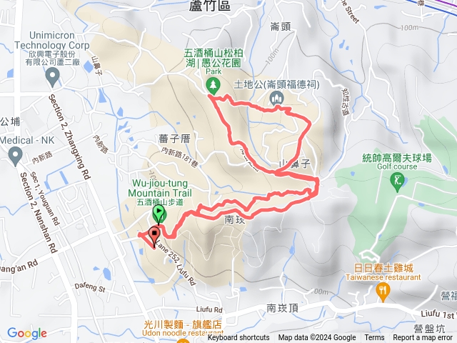 酒桶山步道