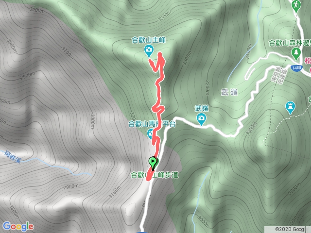 2020.04.25 合歡主峰