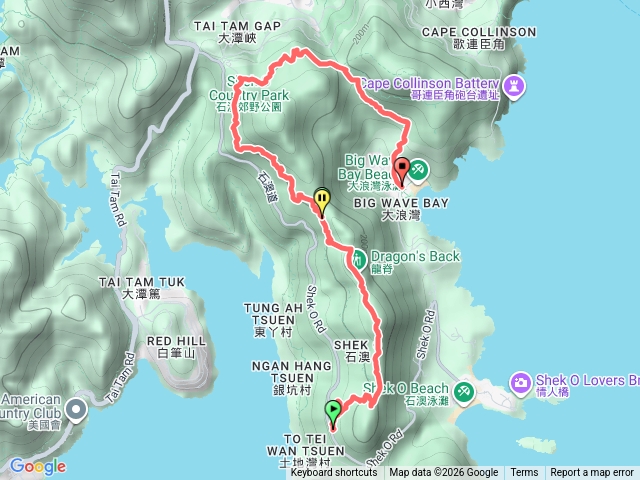 龍脊、港島徑第八段預覽圖