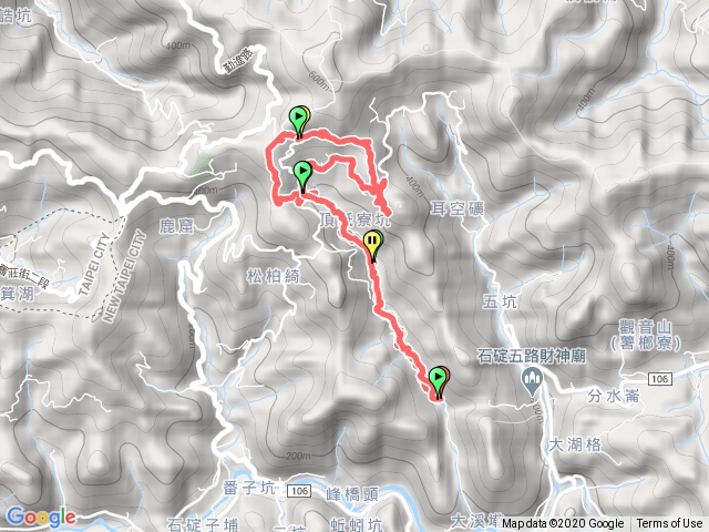 紙寮坑古道紙寮山九層坪山