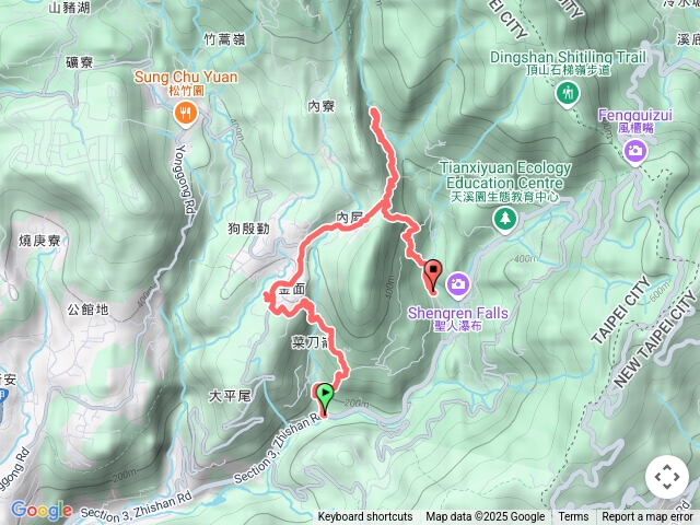 礁坑橋-鵝尾山水田-坪頂古圳（新圳）小O