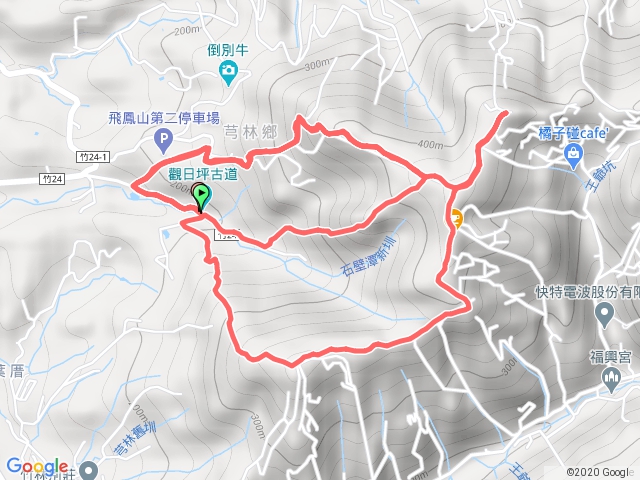 20190331飛鳳山 中坑山 通殺路線 1800m 2800m