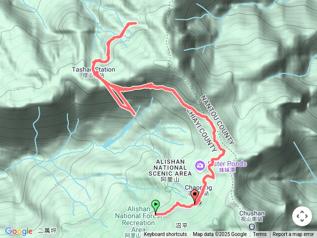 阿里山眠月線沒成功