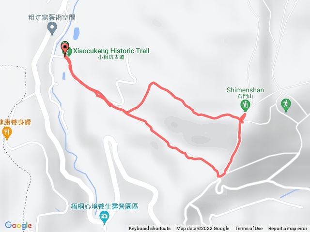 小粗坑古道石門山P型
