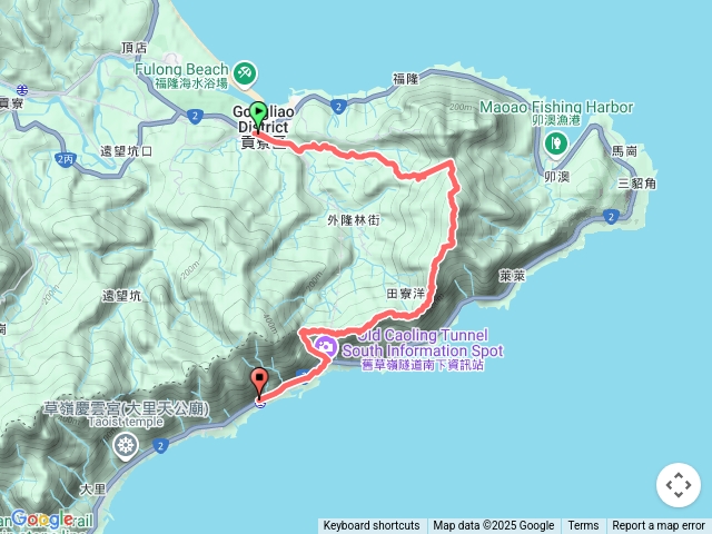 2025.228雪山尾稜北段下石城