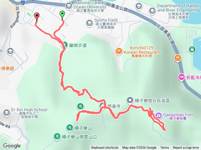 槓子寮炮台+龍崗步道預覽圖