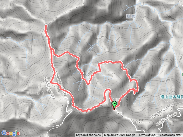 樂山舊鐵道O型鹿坑山