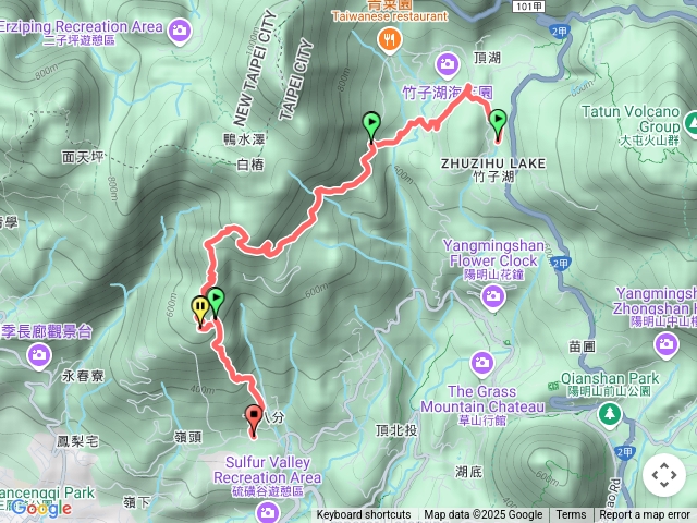 114、05、02中正山（水車寮步道－青楓步道－中正山第一登山口－中正山（隬陀山）觀景台－十八份登山步道下）