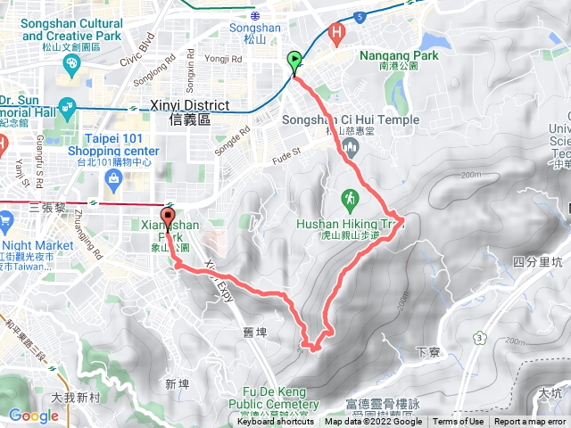 95峰-拇指山-象山全程