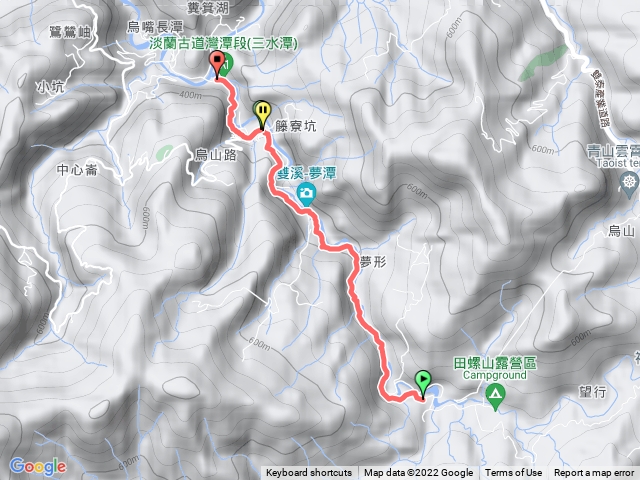 淡蘭古道之灣潭段