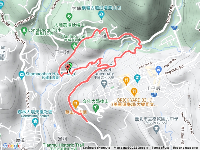 翠峰瀑布天母水管路