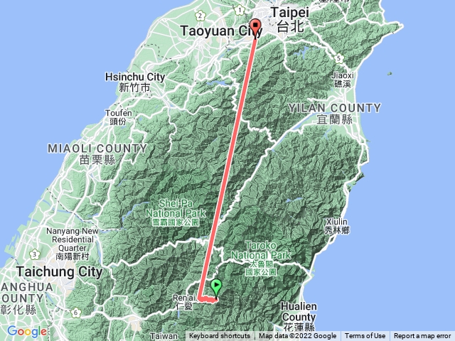 天池山莊至屯原