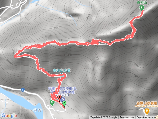 谷關七雄東卯山