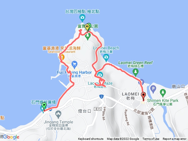 20220407富貴角燈塔老梅綠石槽