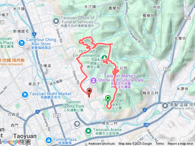 虎頭山、三元步道