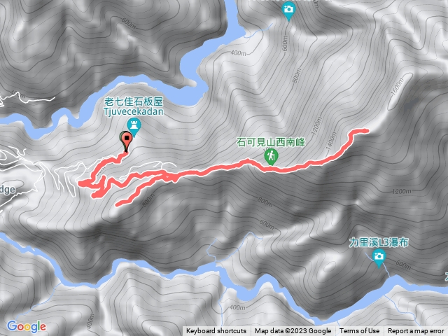 老七佳-石可見山西南峰-石可見山-著地螺留山2023-03-12預覽圖