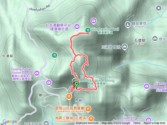 觀音山大崩壁