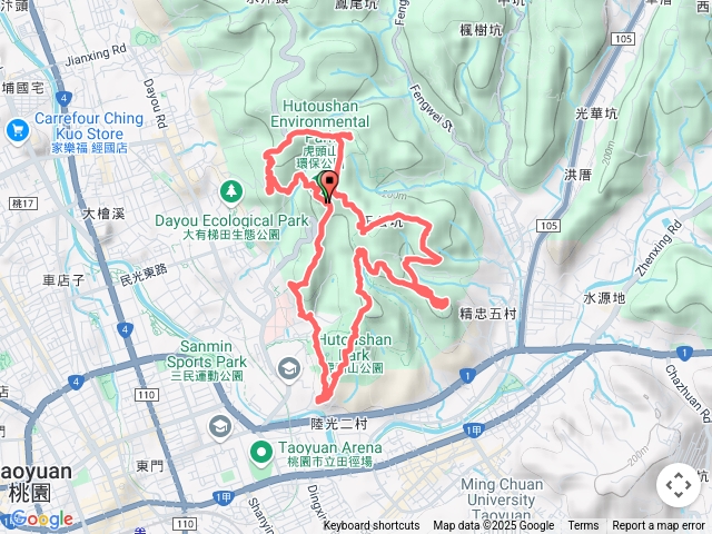 桃園虎頭山環保公園太極宮福頭山虎頭山連12峰