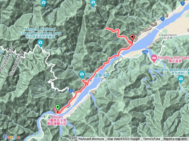 中橫宜蘭支線健走D5 棲蘭山莊—宜蘭松羅