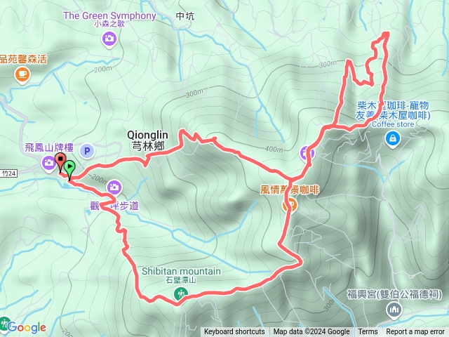 飛鳳山小O型-中坑山-大小板根-飛鳳山預覽圖