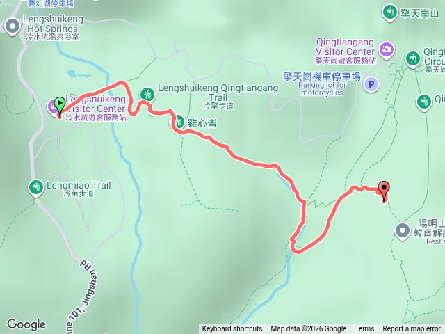 冷水坑至擎天崗