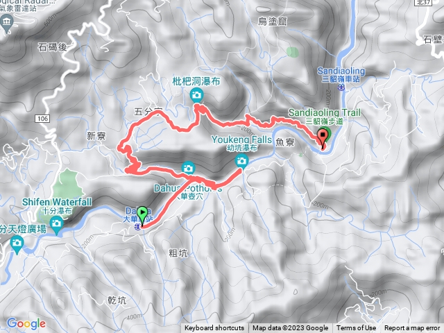 大華三貂嶺十連瀑