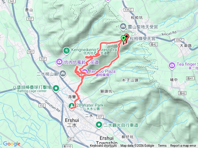 南投-松柏嶺登廟步道O型預覽圖